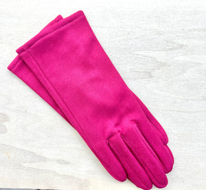 Guantes Antelina Fucsia