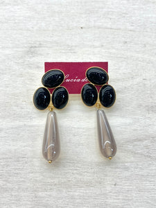 Pendientes Piedras Natural