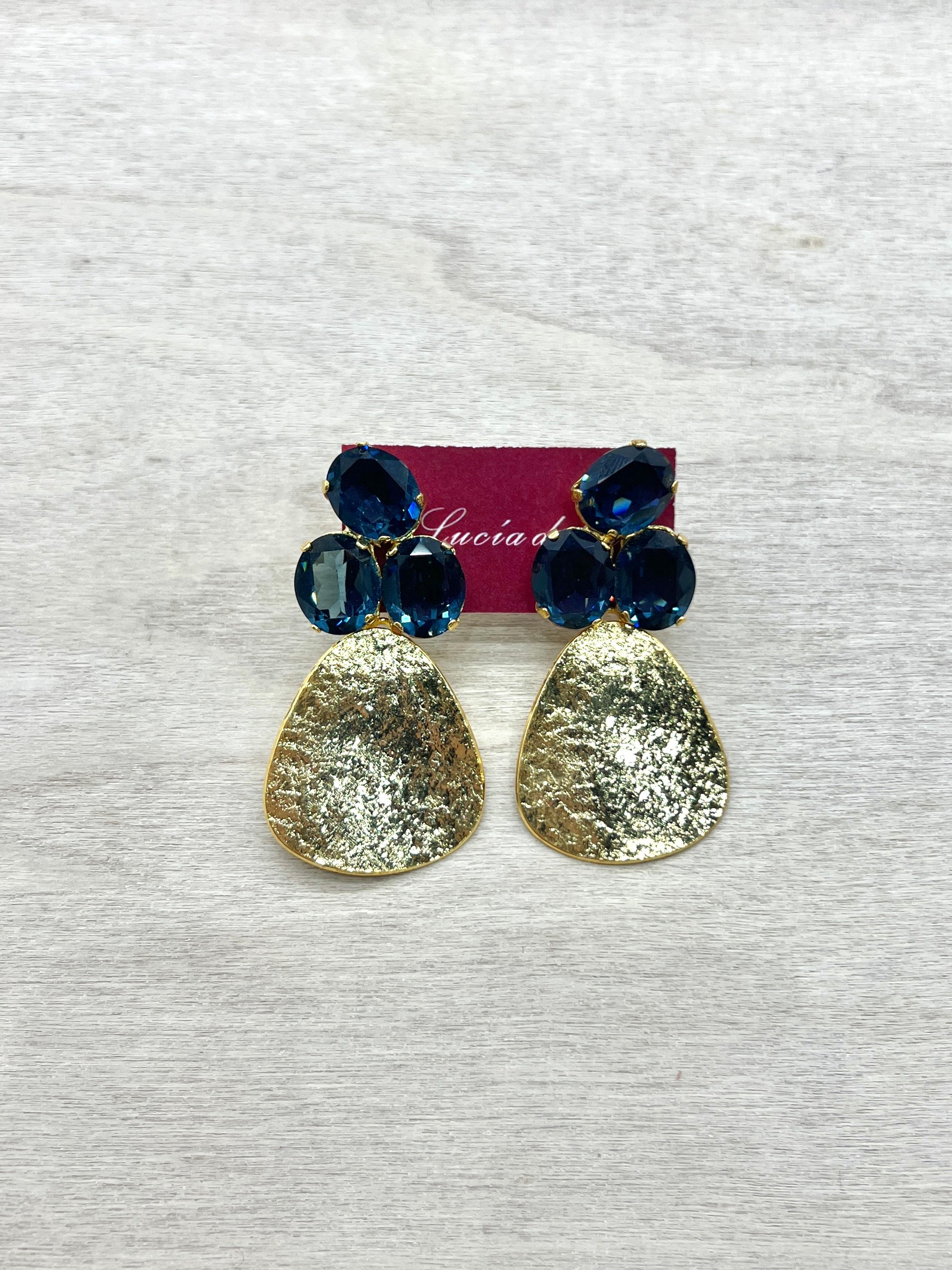 Pendientes Cristal Swarovski Montana
