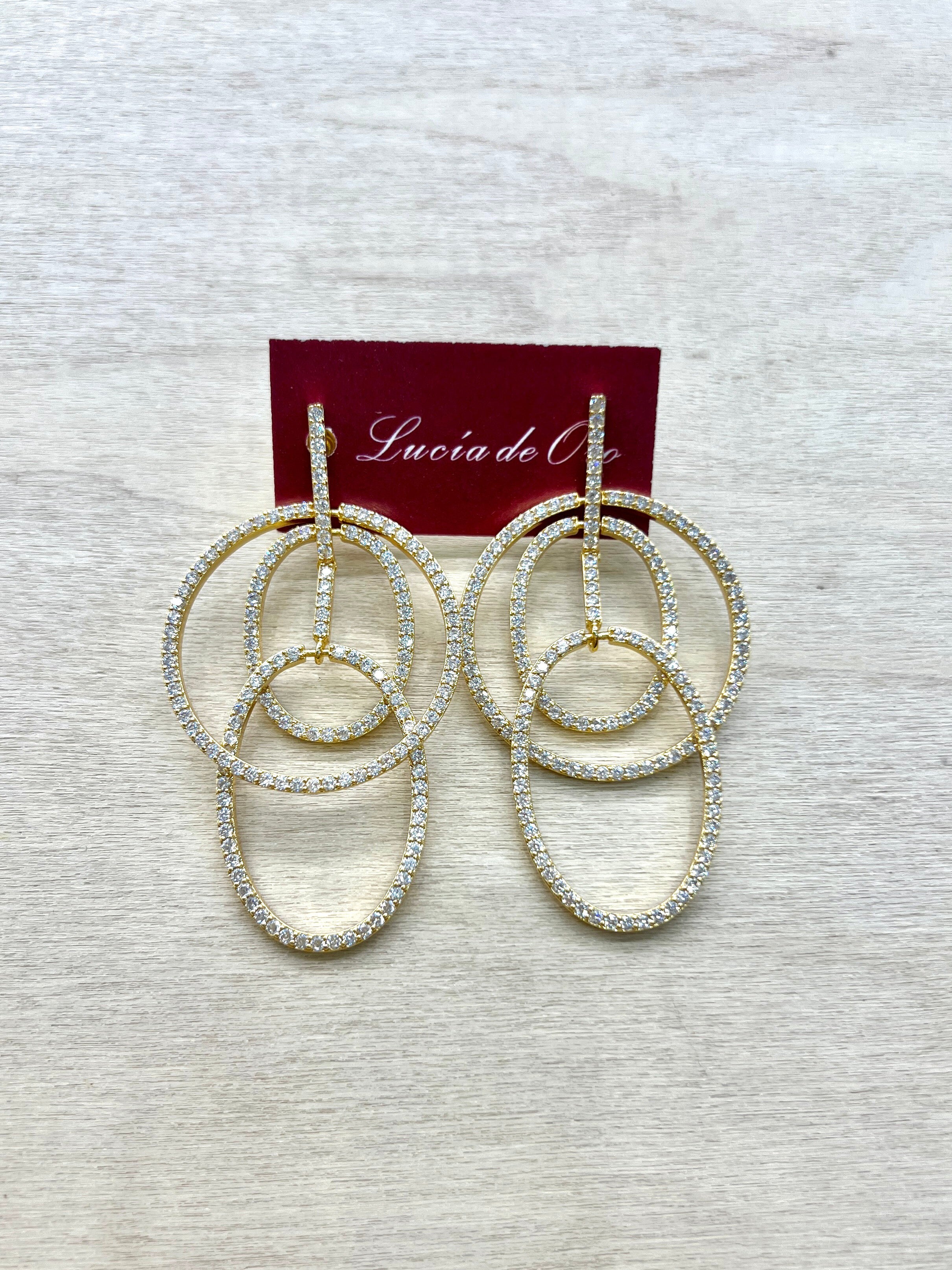 Pendientes Circonita